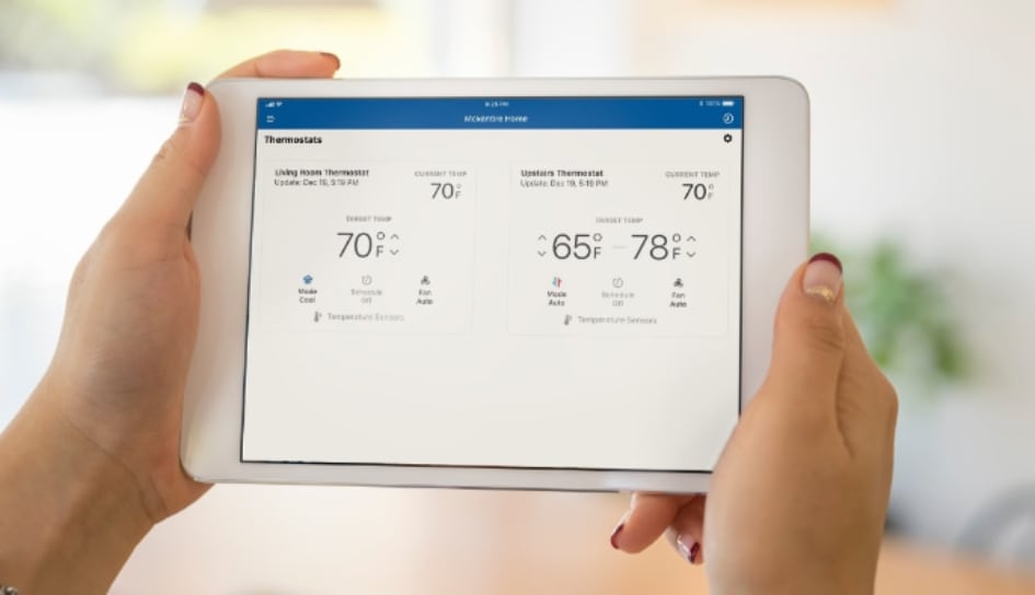 Thermostat control in Lubbock